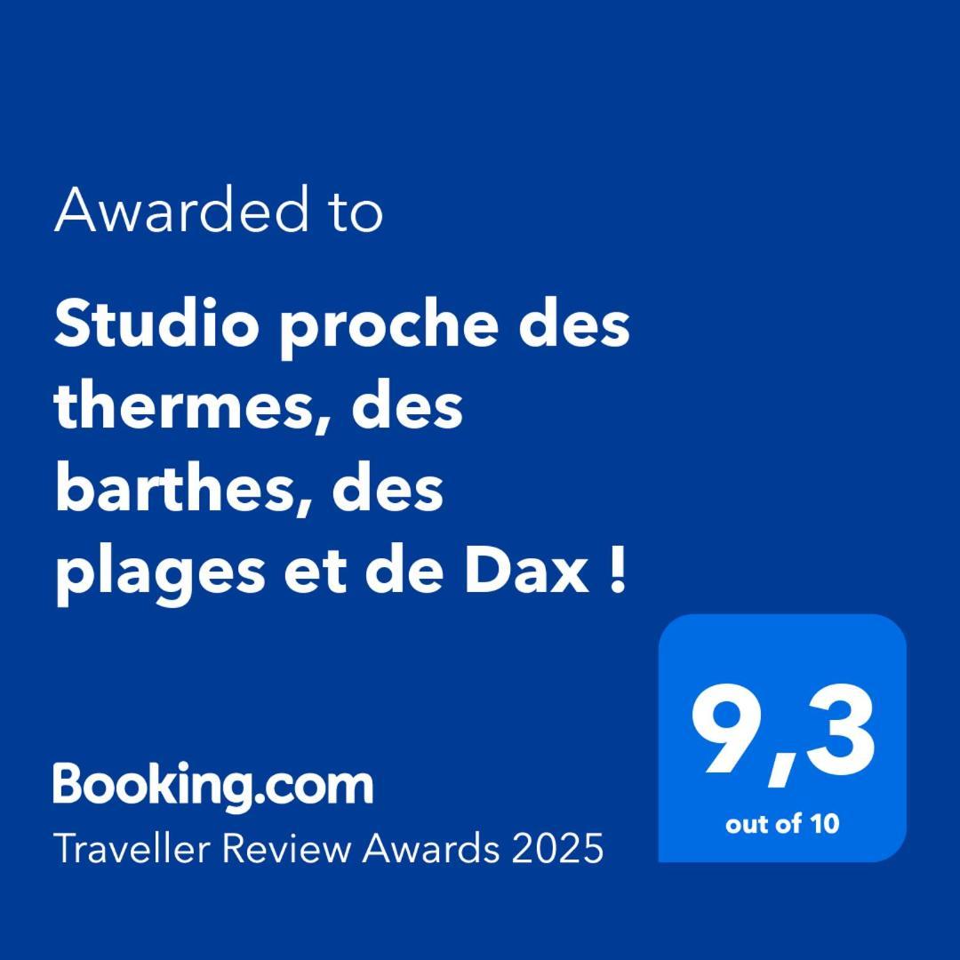 Studio Proche Des Thermes, Des Barthes, Des Plages Et De Dax ! Saubusse Luaran gambar